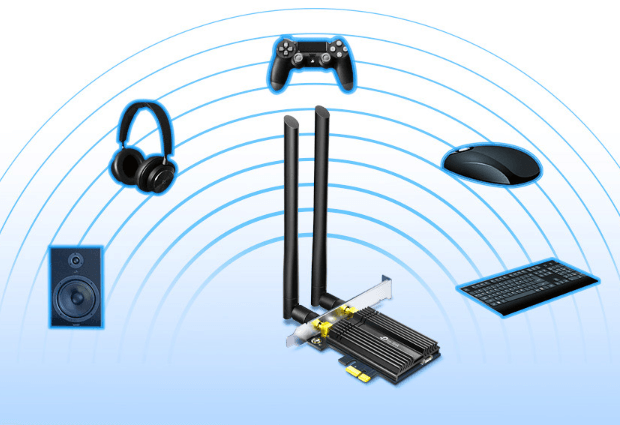 Adaptador Wireless TP-Link, PCI Express, Bluetooth 5.0 - TX50E